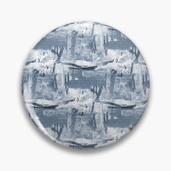 Item preview, Monochromatic Painterly Abstract in Blue designed and sold by Artistestella.