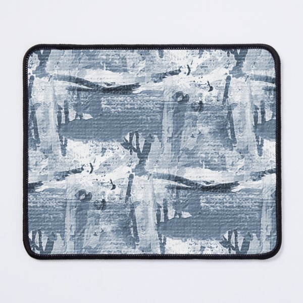 Item preview, Monochromatic Painterly Abstract in Blue designed and sold by Artistestella.