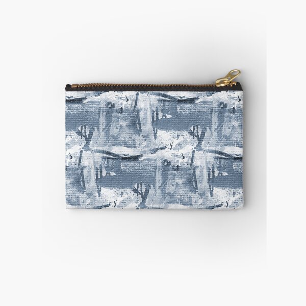 Item preview, Monochromatic Painterly Abstract in Blue designed and sold by Artistestella.