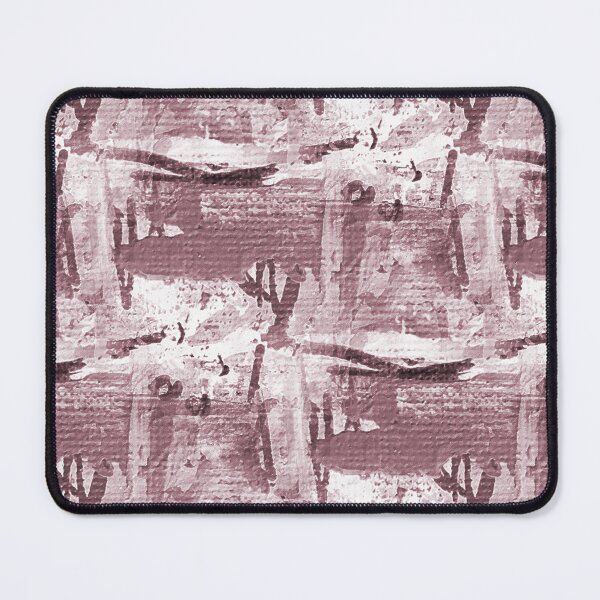 Item preview, Monochromatic Painterly Abstract in Maroon designed and sold by Artistestella.