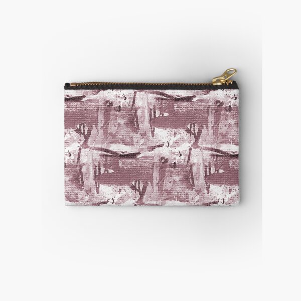 Item preview, Monochromatic Painterly Abstract in Maroon designed and sold by Artistestella.
