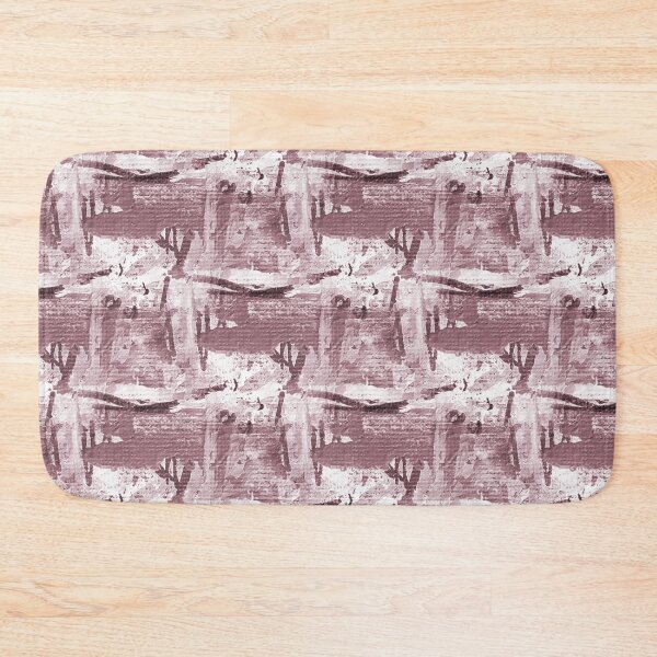 Item preview, Monochromatic Painterly Abstract in Maroon designed and sold by Artistestella.
