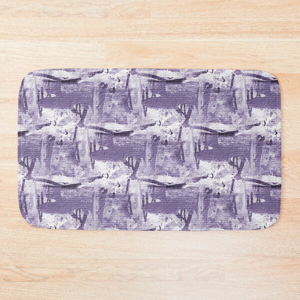 Item preview, Monochromatic Painterly Abstract in Purple designed and sold by Artistestella.