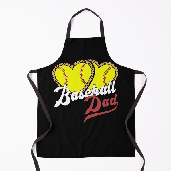 Item preview, Baseball Softball Dad Leopard Heart Style designed and sold by KIROSALS.