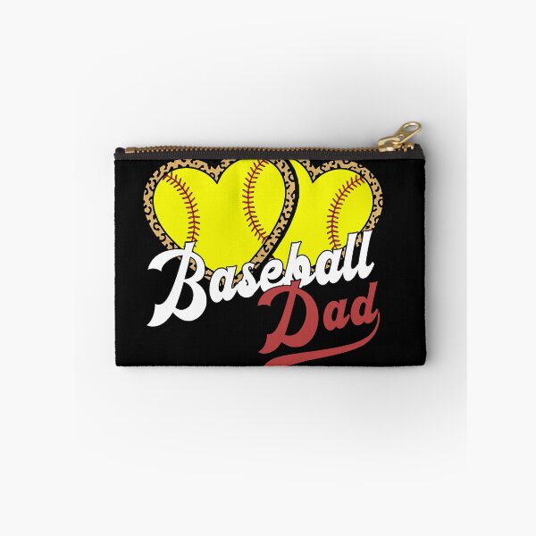 Item preview,  Baseball Softball Dad Leopard Heart Style designed and sold by KIROSALS.