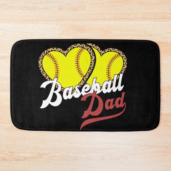 Item preview,  Baseball Softball Dad Leopard Heart Style designed and sold by KIROSALS.