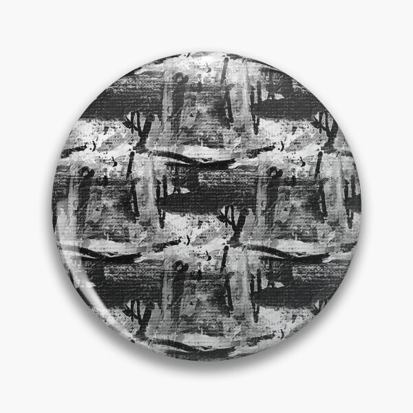 Artikelvorschau, Monochromatisches, malerisches abstraktes Bild in Schwarz entworfen und verkauft von Artistestella.
