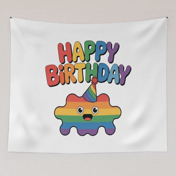 Item preview, Birthgay Girl  LGBT Gay Pride Happy Birthday designed and sold by fferomananul.