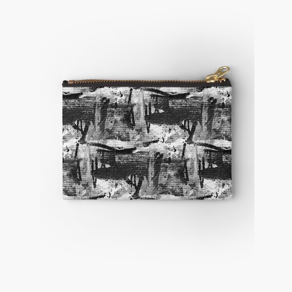 Item preview, Monochromatic Painterly Abstract in Black designed and sold by Artistestella.