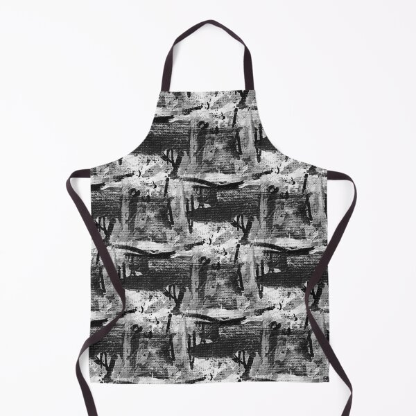 Item preview, Monochromatic Painterly Abstract in Black designed and sold by Artistestella.