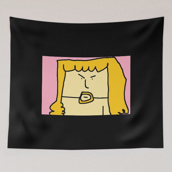 Item preview, Angry Blonde Man Head Portrait designed and sold by J-Mindful.