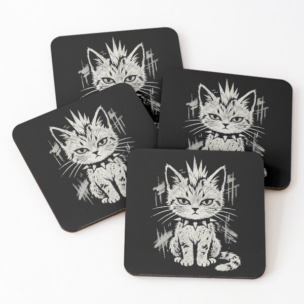 Item preview, punk cat aesthetic designed and sold by turkey1200.