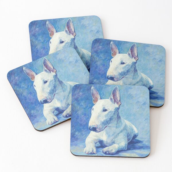 Artikelvorschau, Gemälde eines Bullterriers entworfen und verkauft von MendaciousMina.