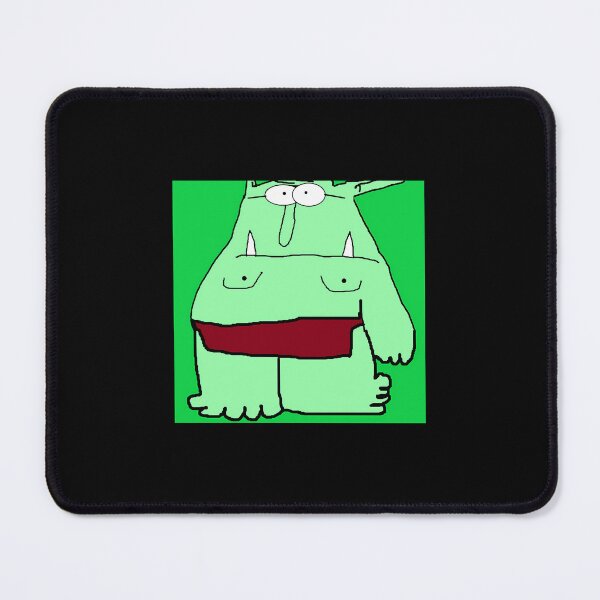 Item preview, Big Green Ogre Full Body Illustration designed and sold by J-Mindful.