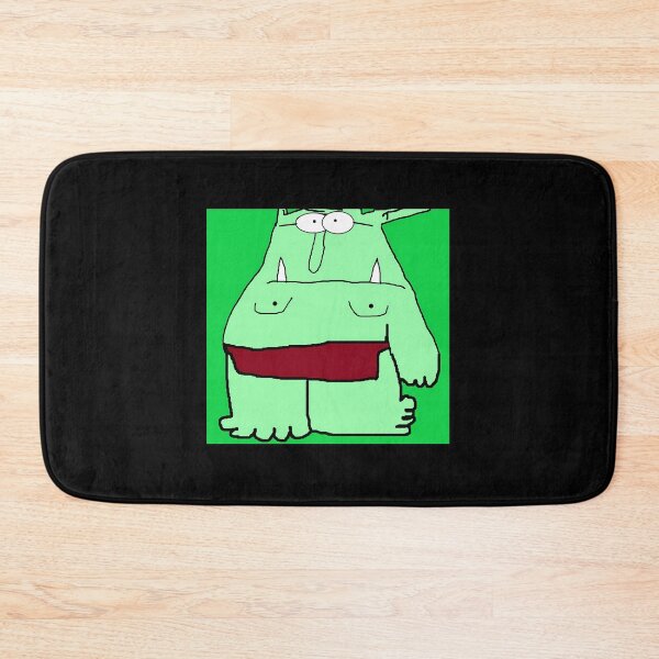 Item preview, Big Green Ogre Full Body Illustration designed and sold by J-Mindful.