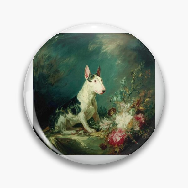 Item preview, Painting of a Bull terrier designed and sold by MendaciousMina.
