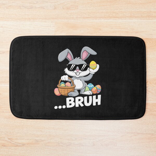 Item preview, Bunny Rabbit Happy Easter Day Bruh Eggs Boys Girl Kids designed and sold by ReefNight.