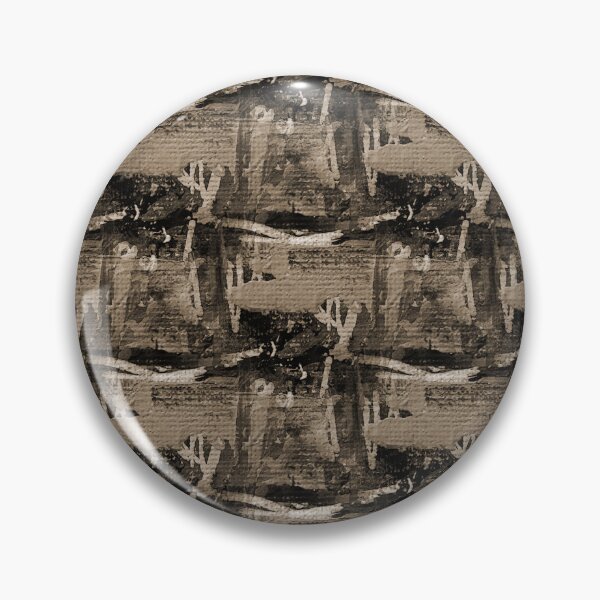 Item preview, Dark Monochromatic Painterly Abstract in Brown designed and sold by Artistestella.
