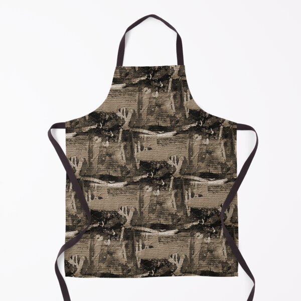 Item preview, Dark Monochromatic Painterly Abstract in Brown designed and sold by Artistestella.