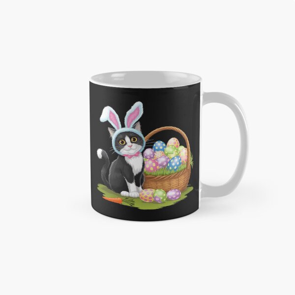 Item preview, Cat Bunny Easter Day Rabbit Ears Egg Basket Stuffers designed and sold by ReefNight.