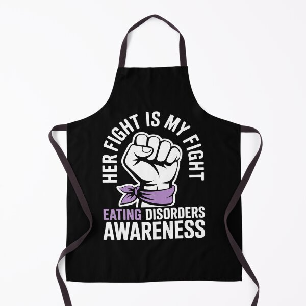 Item preview, Her Fight Is My Fight, Anorexia Nervosa Fighter and Support designed and sold by fferomananul.