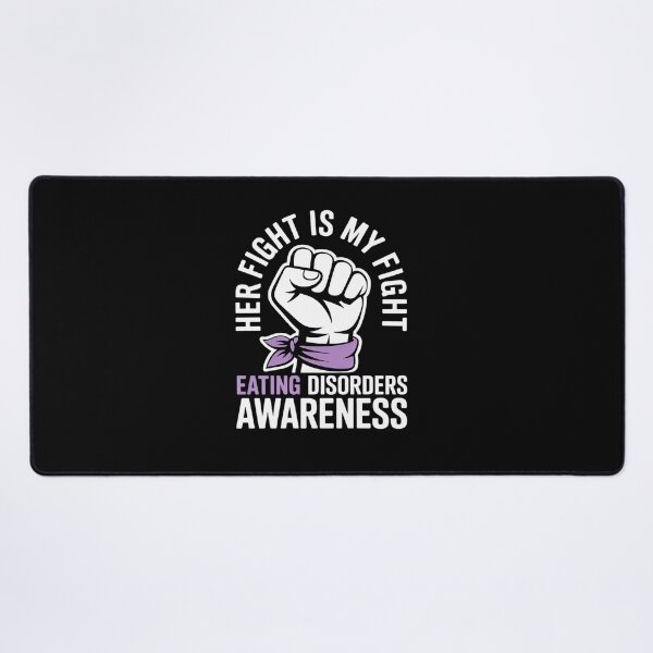 Item preview, Her Fight Is My Fight, Anorexia Nervosa Fighter and Support designed and sold by fferomananul.