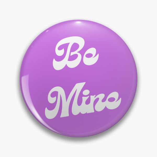 Item preview, Purple Be Mine Love Sticker designed and sold by Bloom & Inspire.
