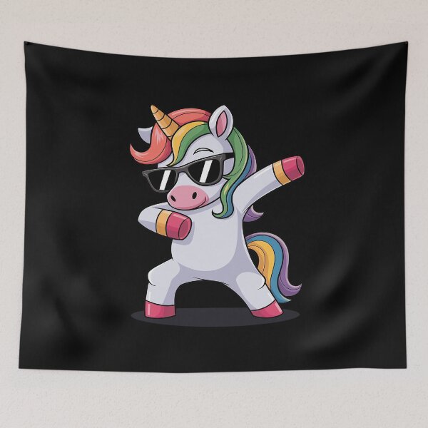 Item preview, Dabbing Unicorn Rainbow Squad Party Girls Unicorns designed and sold by ReefNight.