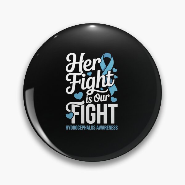 Item preview, Her Fight Is Our Fight Daughter Hydrocephalus Awareness designed and sold by fferomananul.