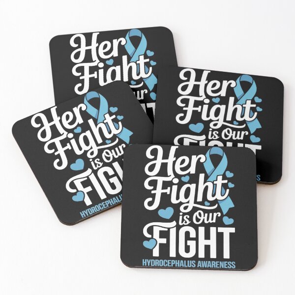 Item preview, Her Fight Is Our Fight Daughter Hydrocephalus Awareness designed and sold by fferomananul.