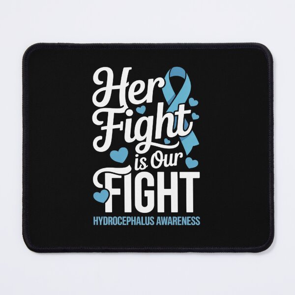 Item preview, Her Fight Is Our Fight Daughter Hydrocephalus Awareness designed and sold by fferomananul.
