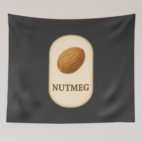 Item preview, Vintage Botanical Herb and Spice Prints: Nutmeg designed and sold by PinUpPizzazz.