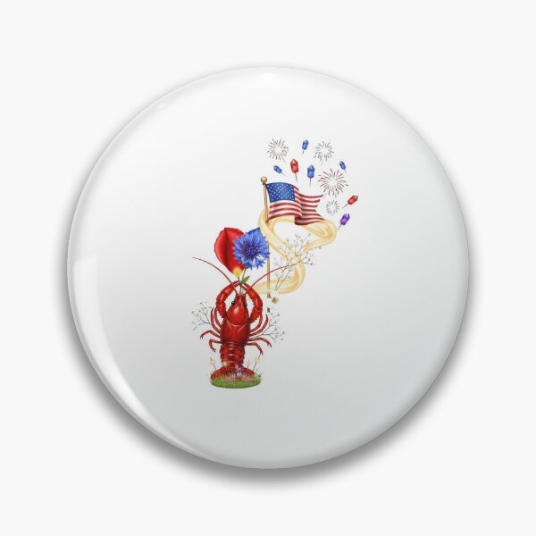Item preview, Red Crab Blue Flower Fireworks Scene designed and sold by AbanoubStore.