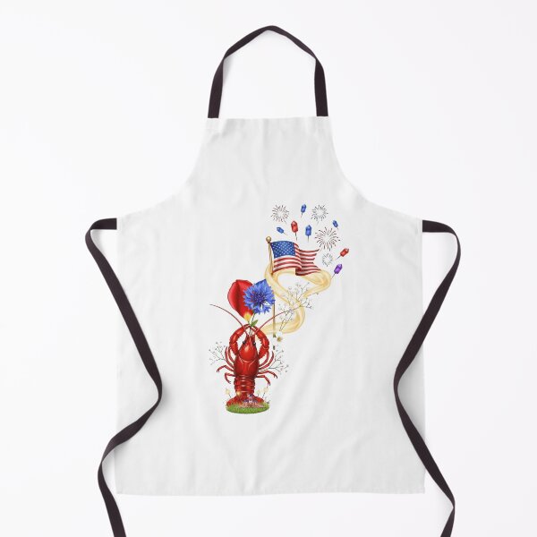 Item preview, Red Crab Blue Flower Fireworks Scene designed and sold by AbanoubStore.