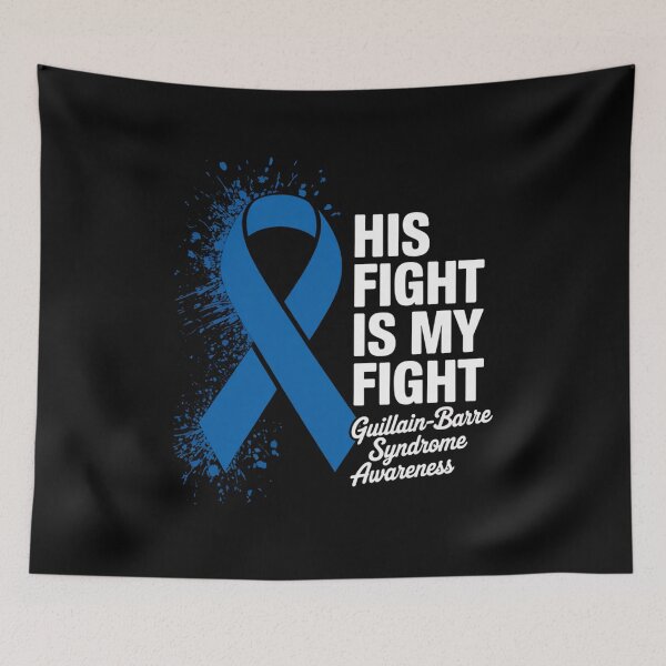 Item preview, His Fight Is My Fight Guillain-Barre Syndrome Awareness designed and sold by fferomananul.