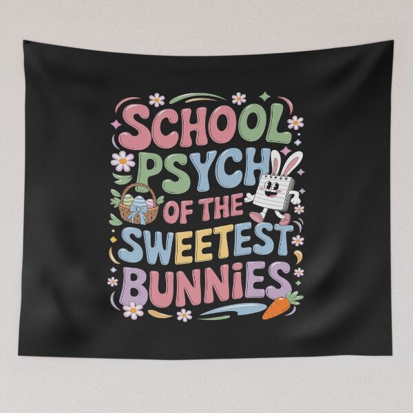 Item preview, Easter School Psychologist Of The Sweetest Bunnies designed and sold by ReefNight.