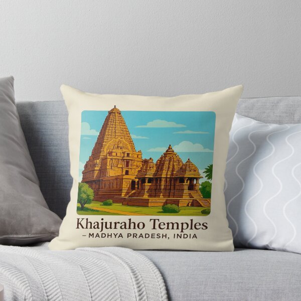 Item preview, Khajuraho Temples - Madhya Pradesh, India designed and sold by Myra365Art.