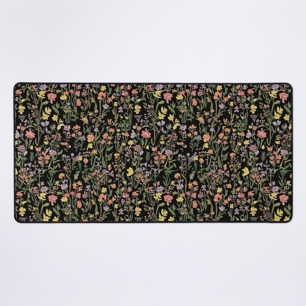 Item preview, Colorful Wildflower Garden Pattern on Black – Artistic Floral Meadow Design designed and sold by Mobile Cases Store.