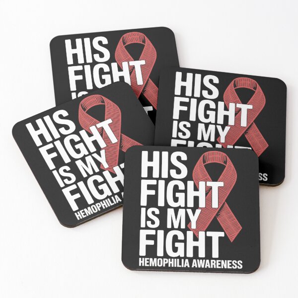 Item preview, His Fight Is My Fight Hemophilia Awareness designed and sold by fferomananul.