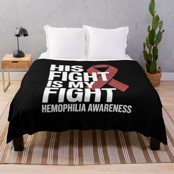 Item preview, His Fight Is My Fight Hemophilia Awareness designed and sold by fferomananul.
