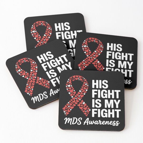 Item preview, His Fight Is My Fight Myelodysplastic Syndrome MDS Awareness designed and sold by fferomananul.