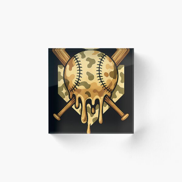 Item preview, Baseball Drip For Boys Ice Cream Dripping Boys Baseball Camo designed and sold by mrgyejohm31.