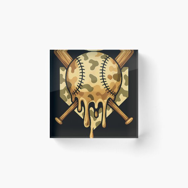 Item preview, Baseball Drip For Boys Ice Cream Dripping Boys Baseball Camo designed and sold by mrgyejohm31.