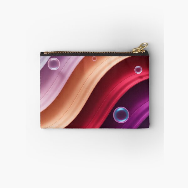 Item preview, Silk Waves Pastel Neon Bubbles designed and sold by AbanoubStore.