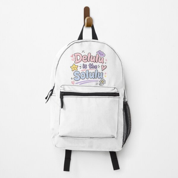 Item preview, Delulu Is The Solulu Sticker – Gen Z Aesthetic Pastel Cute Doodle TikTok Trend designed and sold by Bysma.