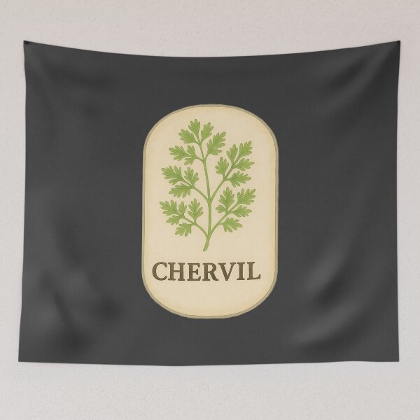 Item preview, Vintage Botanical Herb and Spice Prints: Chervil designed and sold by PinUpPizzazz.