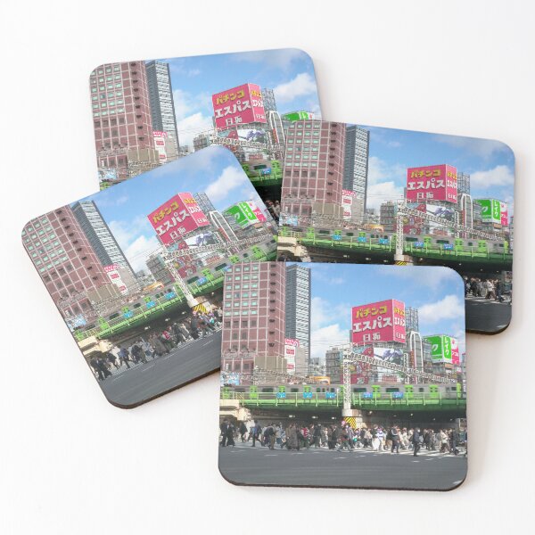 Item preview, Busy street in Shinjuku Tokyo Japan designed and sold by sinseeho.