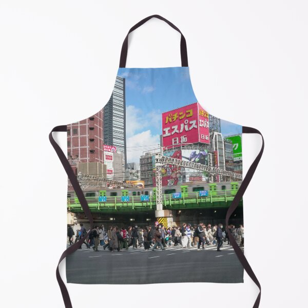 Item preview, Busy street in Shinjuku Tokyo Japan designed and sold by sinseeho.