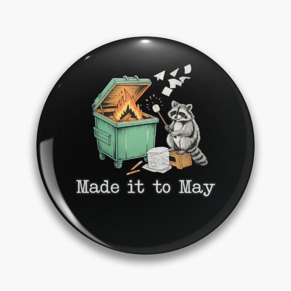 Item preview, Funny Teacher Raccoon Chaos Made It To May End Of Year School Meme Classic T-Shirt designed and sold by LillyCustomTees.