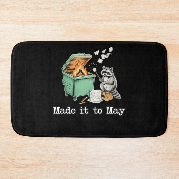 Item preview, Funny Teacher Raccoon Chaos Made It To May End Of Year School Meme Classic T-Shirt designed and sold by LillyCustomTees.